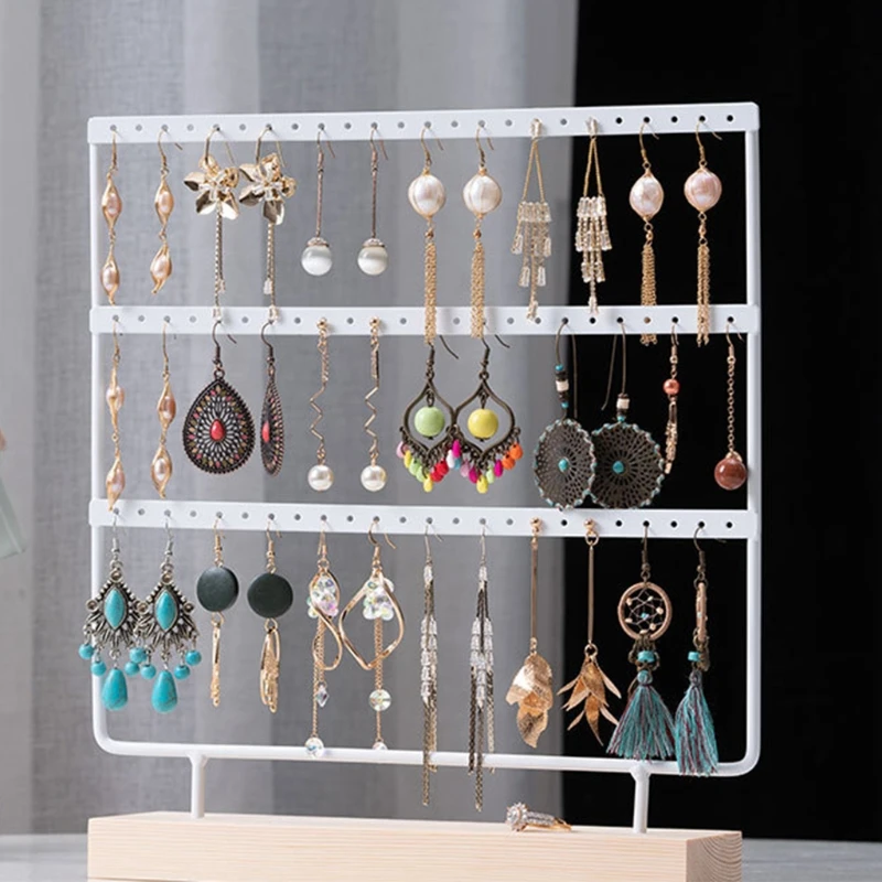 Ohrringe Display Stand Desktop Rack Shopping Mall Showroom Ohrringe Display Stand Net Promi Shop Schmuck