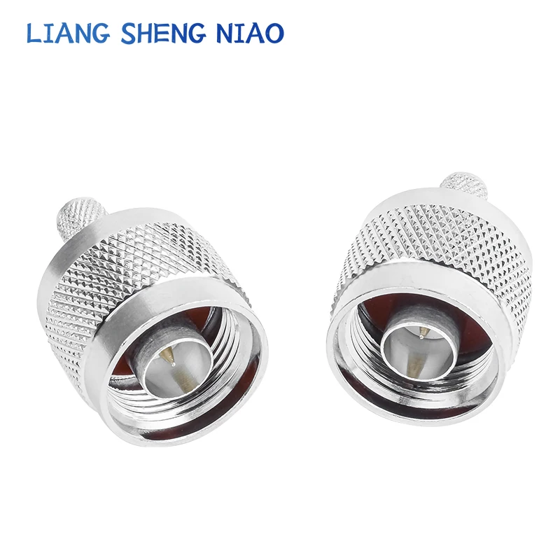 Conector RF L16-J-5 N-C-J-5 N cabeça macho crimpagem 50-5/LMR300 e outros cabos