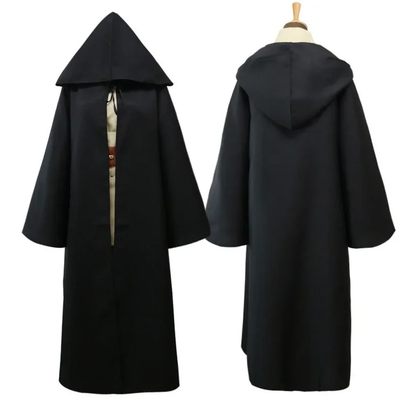 Costume de Médecin de la Pandémie pour Homme et Femme, Robe de Moine, Cape d'Halloween Everak, Manteau à Capuche, Mort Médiéval, Gothique, Punk, Star VAN, Tenue Jedi