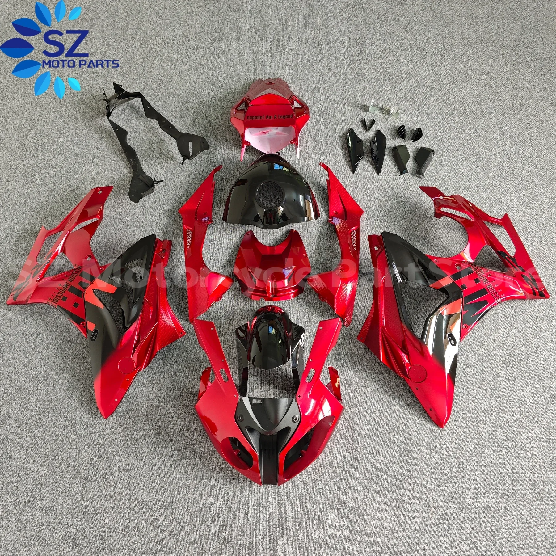 

Комплект обтекателя мотоцикла подходит для S1000RR 09 10 11 12 13 14 лет S1000 2009 2010 2011 2012 2013 2014 Обтекатель Черный Синий Белый Красный