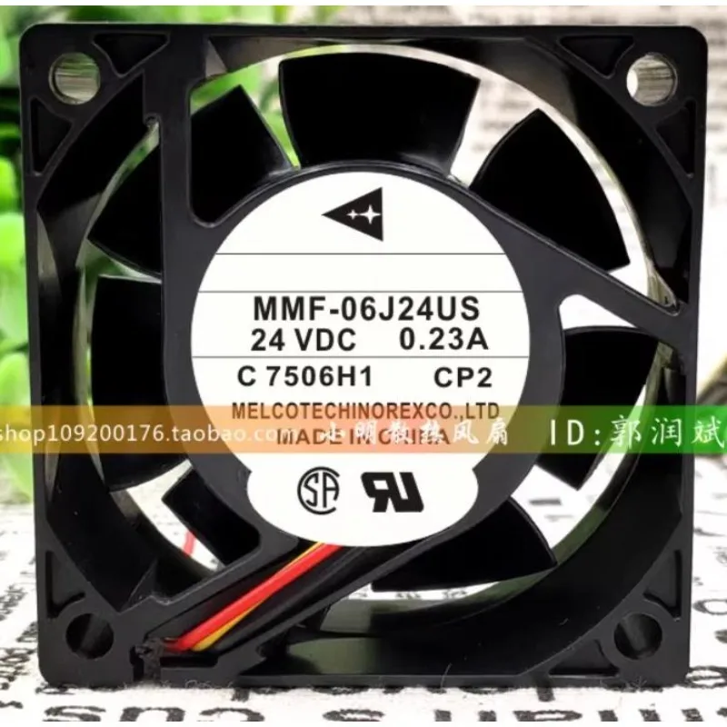 

Новый вентилятор-кулер для Mitsubishi MMF-06J24US CP2 6025 DC24V 0,23A 6 см инверторный охлаждающий вентилятор 60*60*25 мм