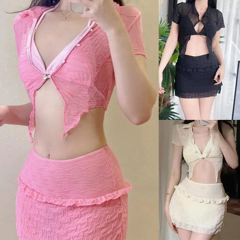 Conservative Bikini Tummy Control Swimwear Beach Swimming 5 Spandex 95 Polyester Beach Wear Solid Color Pattern