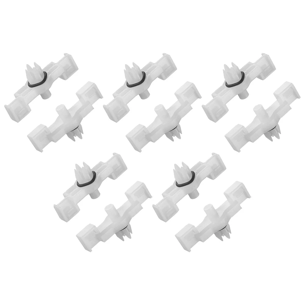 

10pcs For Door Sill Rail Scuff Plate Body Trim Clip Fastener Clamp Kit 95555954700 7L0853547A