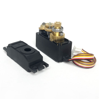 5 Wire Metal Gear Servo for Wltoys 12428 12423 12427 1/12 RC Car Upgrade Parts Accessories