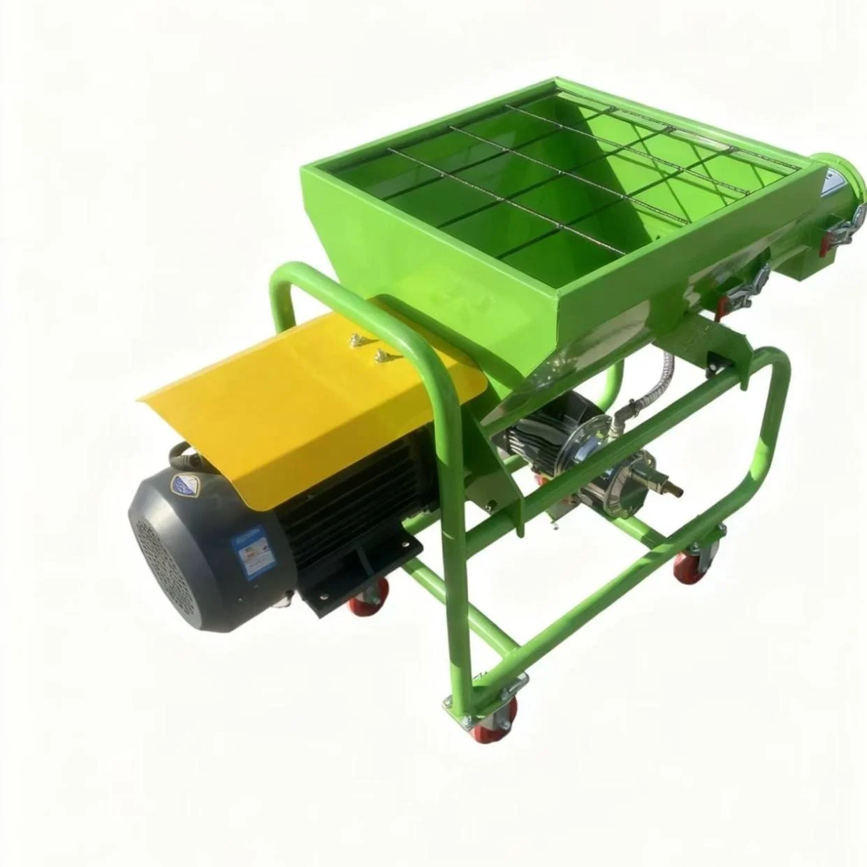 4 Cubic Per Hour Mobile Continuous Feeding Mortar Mixer with Copper Core Motor - Plastering and Mixing Equipment