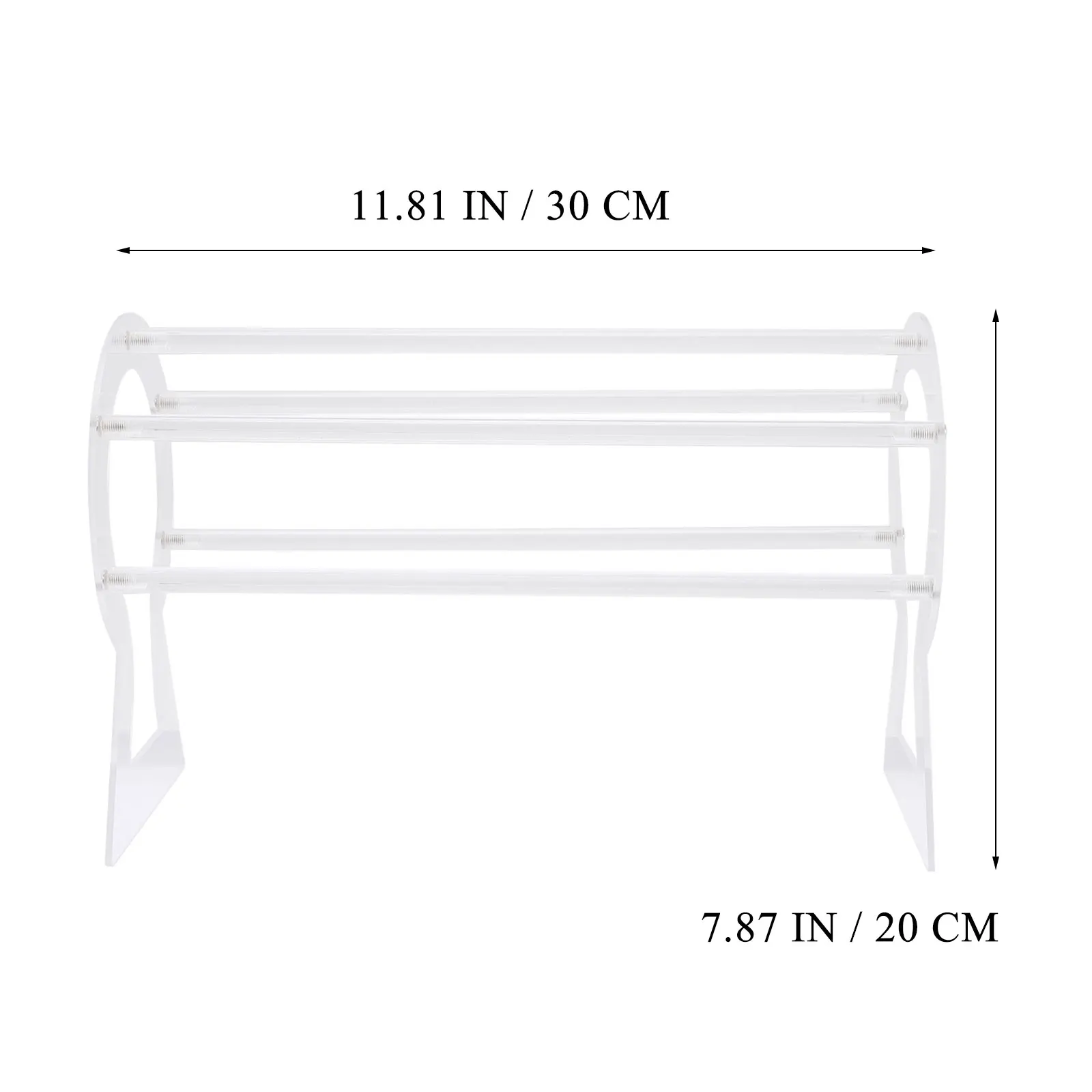

Hair Accessories Organizer Jewelry Storage Rack Headbands Acrylic Display Stand