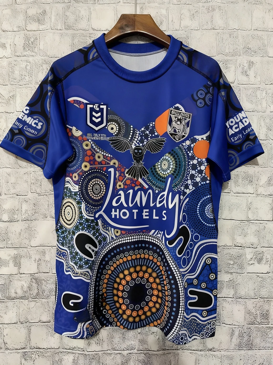 2026 Summer New Canterbury-Bankstown Bulldogs Rugby Training T-shirt for Both Men and Women, A Breathable Sports Top