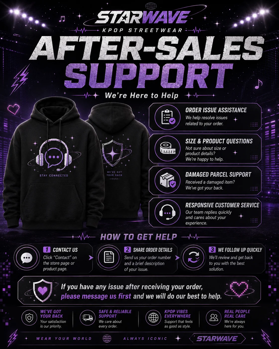Männer Frauen Kinder ATEEZ Polyester Hoodie Doppelseitiger Druck Kpop Fan Merch Kapuzenpullover Niedliches Cartoon-Maskottchen Gothic Grafik – Detail 11