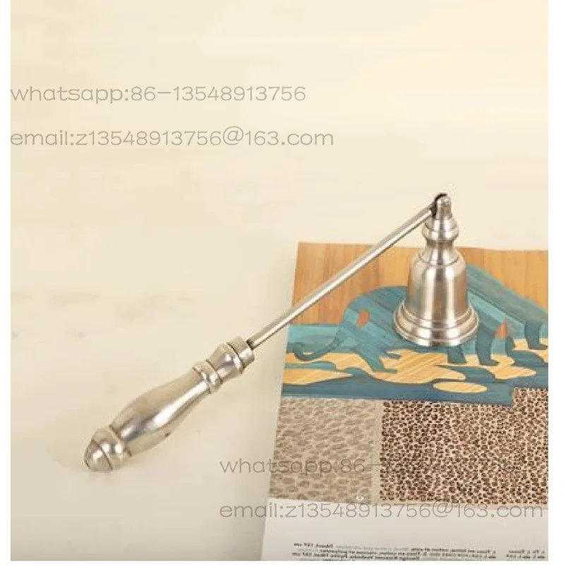 Retro brass beef bone hand-held candle extinguisher scented candle extinguisher tool decorative ornament