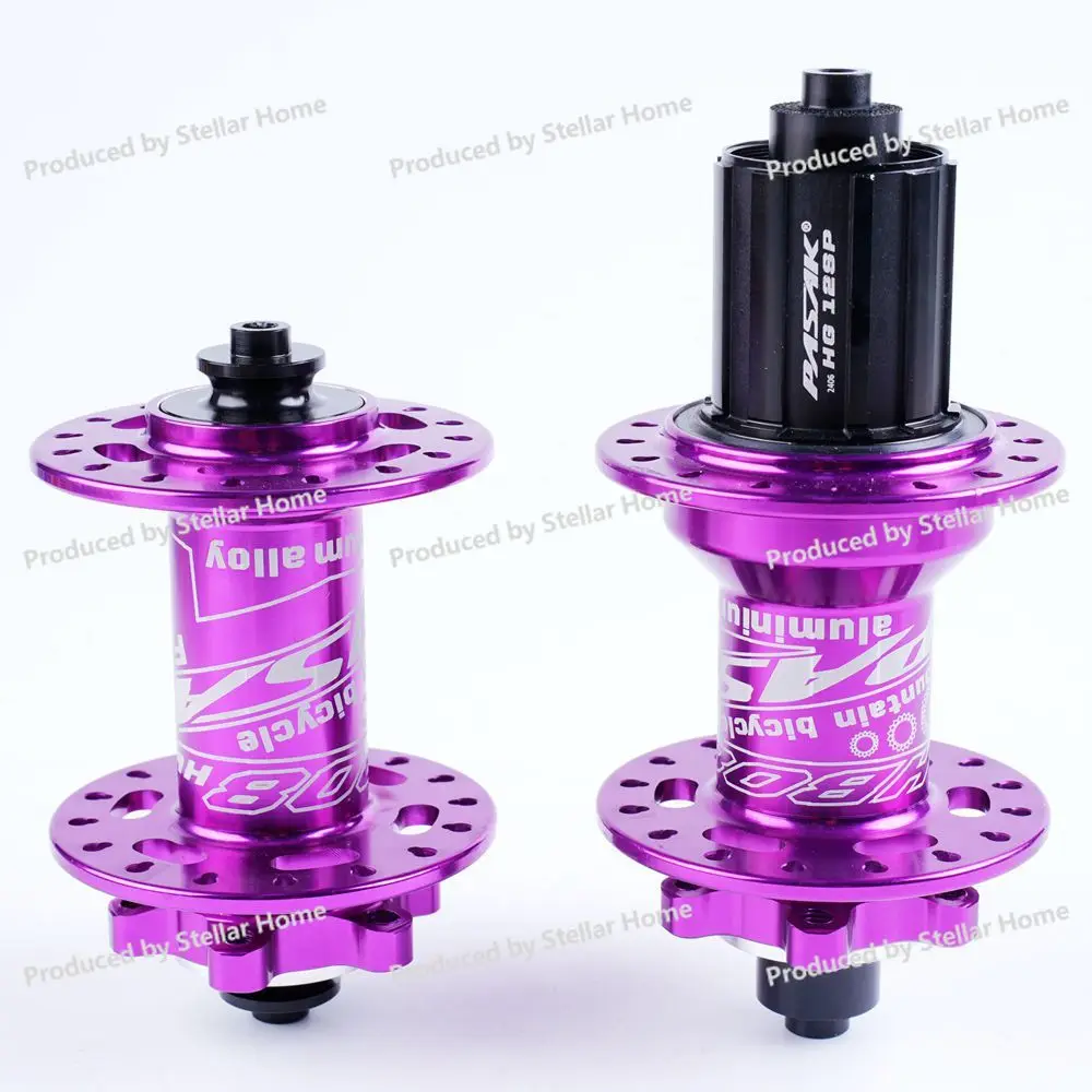 32/36 Hole Bicycle Four Bearing Flower Drum Mountain Bike Shaft Six Nail Disc Brake Six Claw Card Fly 12 Speed