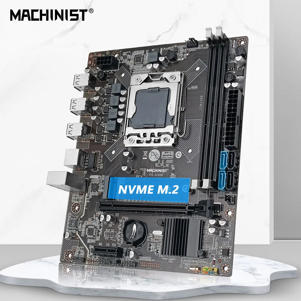 

MACHINIST X79 Motherboard LGA 1356 CPU Processador Support Intel Xeon E5 Series DDR3 Desktop RAM Memory NVME M.2 M-ATX V309