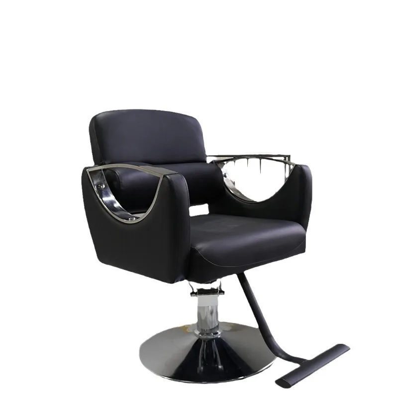 Barber shop chair Hair salon Hair salon Perming and dyeing Rotating and lifting Modern simple hair Beaut