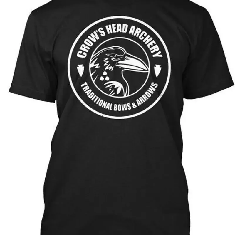 Crows Head Archery Traditional Bows And Arrows T Shirt Made in USA Size S to 5XL
