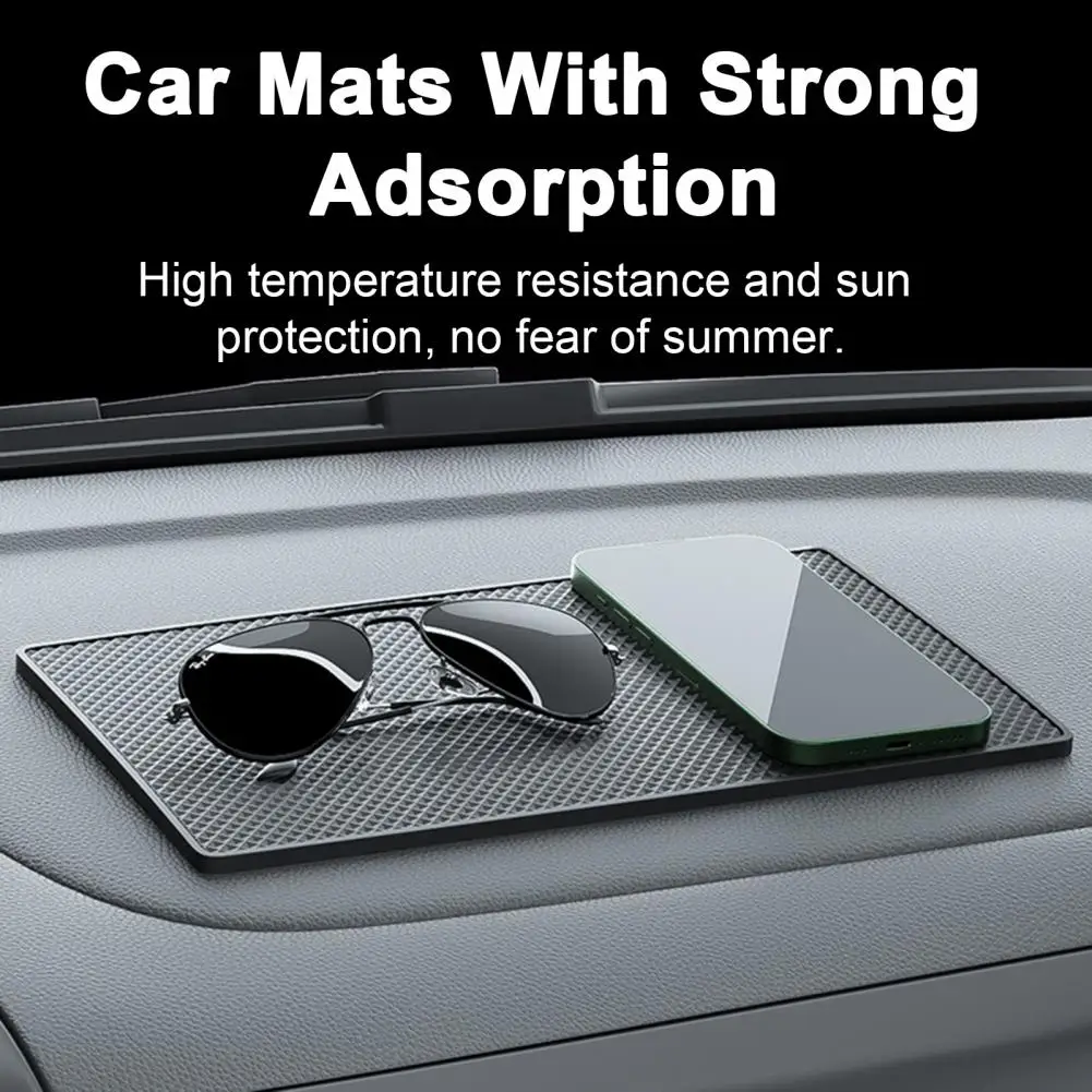 3Pcs Anti sliding Car Mats High Temperature Resistance Sun No Residue Car Mats for Vehicle