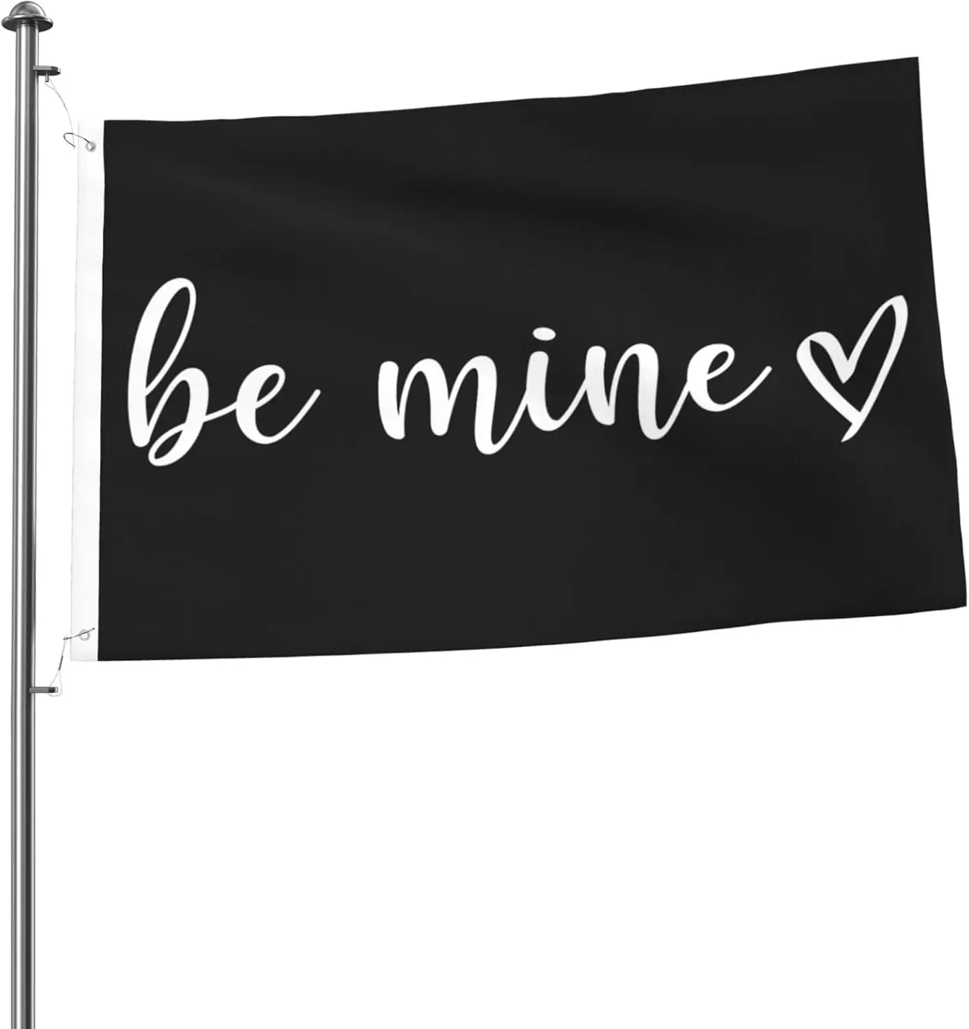 Flagicts 100% Polyester Heart Be Mine Flag