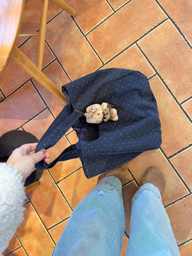 

Large Capaci Canvas Tote Bag Women's Casual Versatile Korean Sle Single oulder Canvas Tote Bag 2025 New Faion