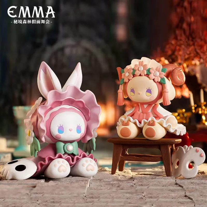 Original Emma Secret Forest Masquerade Series Blind Box Figure Kawaii Lucky Box Mystery Box Surprise Pvc Birthday Gifts Toys