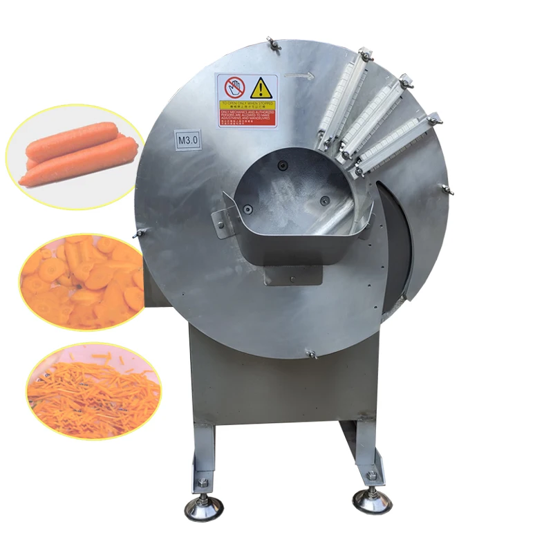 2025New Large Shredding and Slicing Machine Stainless Steel Fruit Vegetable Slicer Household Commercial Ginger Shredder