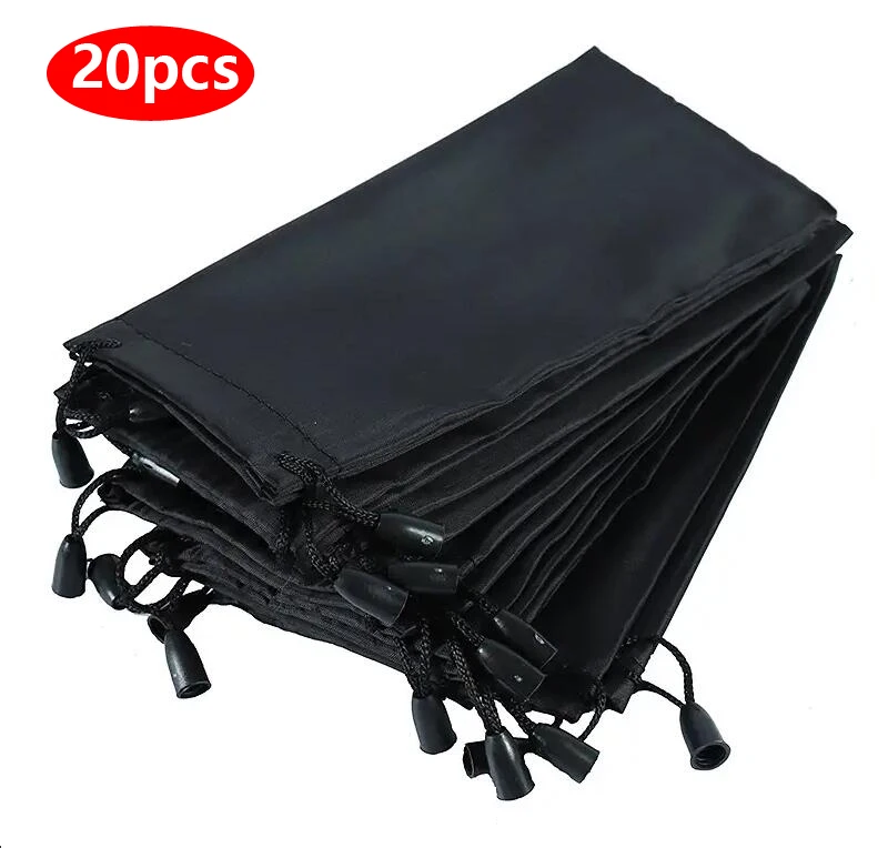 

1/20 шт. портативная мягкая тканевая водонепроницаемая сумка для солнцезащитных очков из микрофибры, сумка для хранения пыли, сумка для переноски очков, чехол для очков 2030