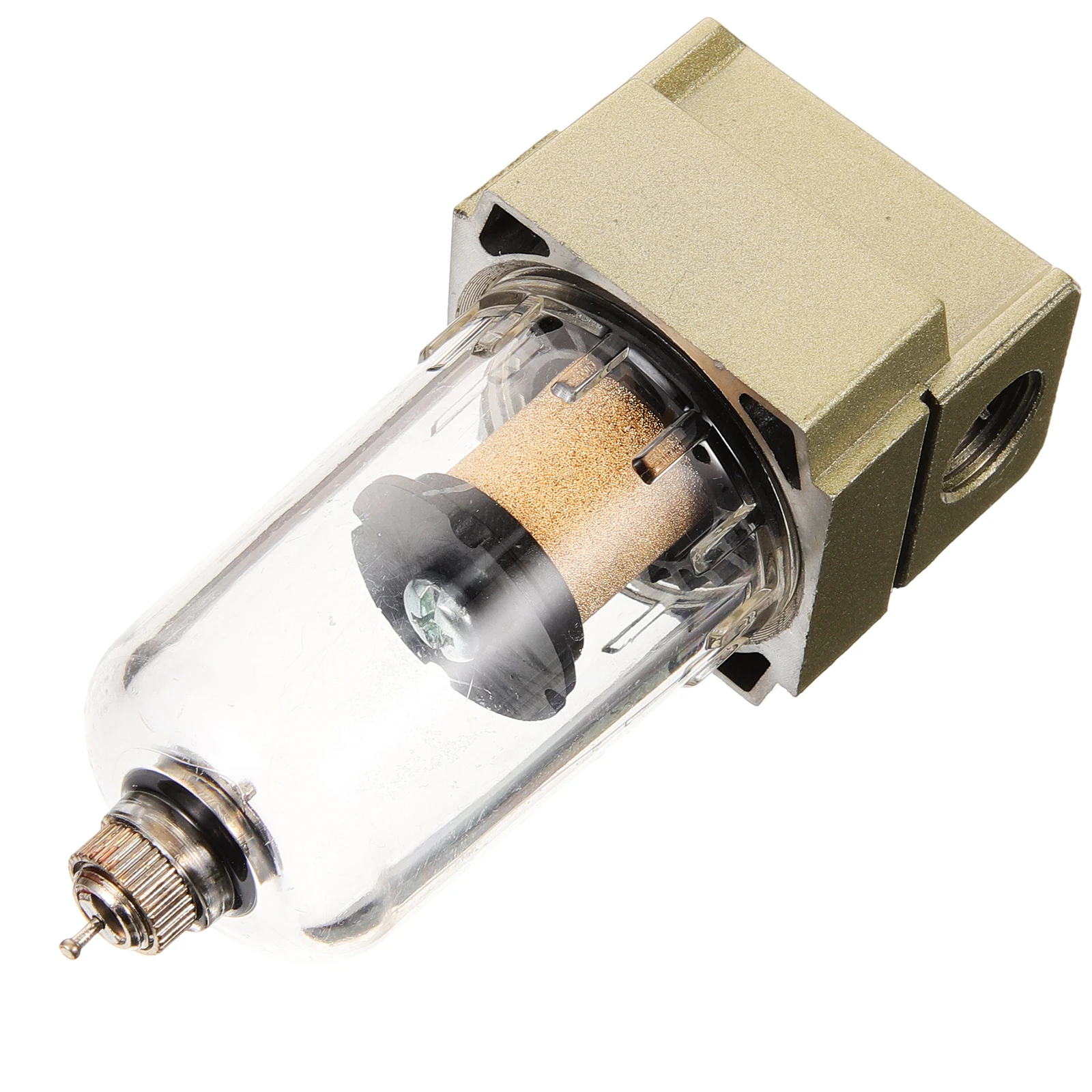 

1pcs Engine Oil Separator Filter Compact Universal Air Intake Can Compressed Reservoir Tank Vac Car Modification