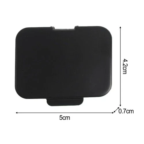 Front Bumper Tow Hook Cover Towing Eye Flap For BMW 3 Series E46 Coupe Cabrio 1998-2006 OE 51117173750 Replacement