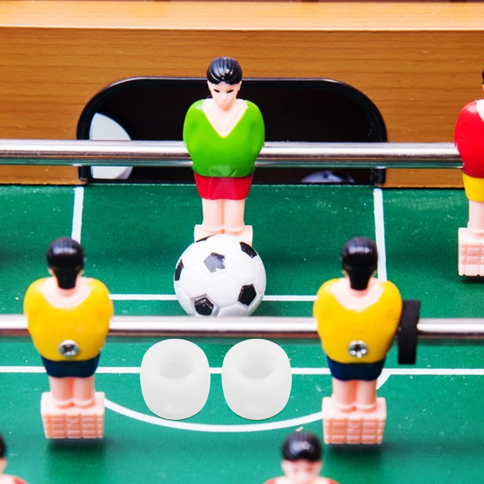 

10 pcs Foosball Table Positioning Tools Abs Stop Rings For 5529 Soccer Table Ball Placement Goal Bar Replacement Parts