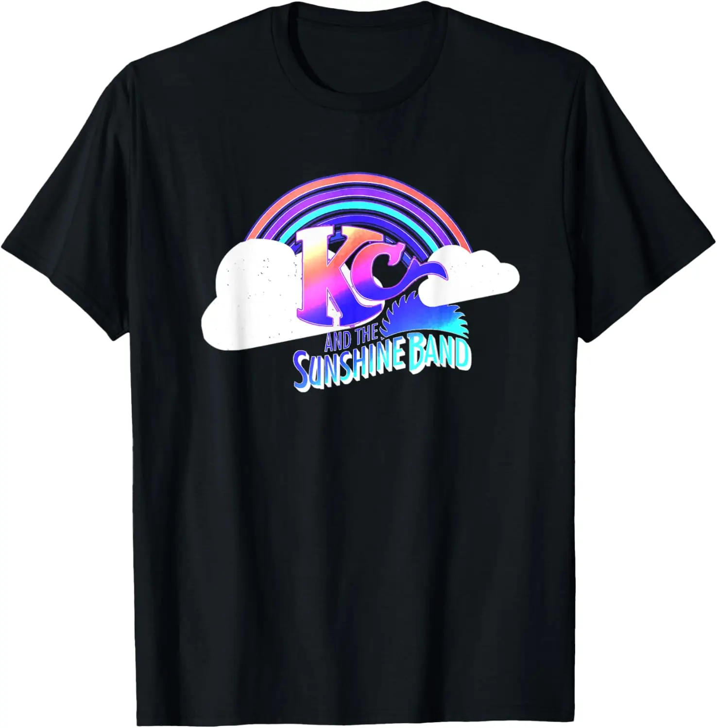 

Футболка с логотипом KC & The Sunshine Band Rainbow Cloud