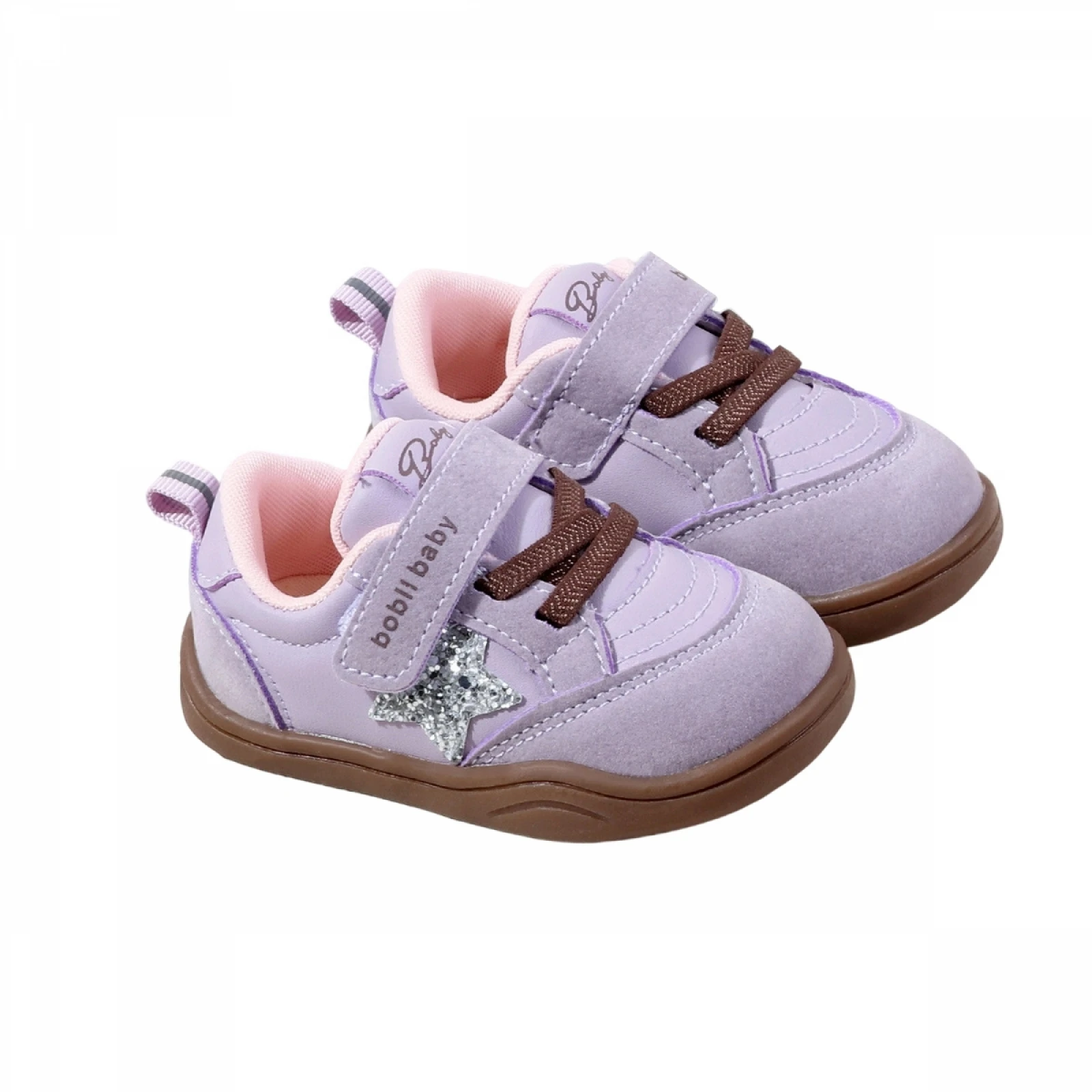 1-4years Infant boys girls Sneakers Sequin Star Patch shoes for baby girls Non-Slip Shoes