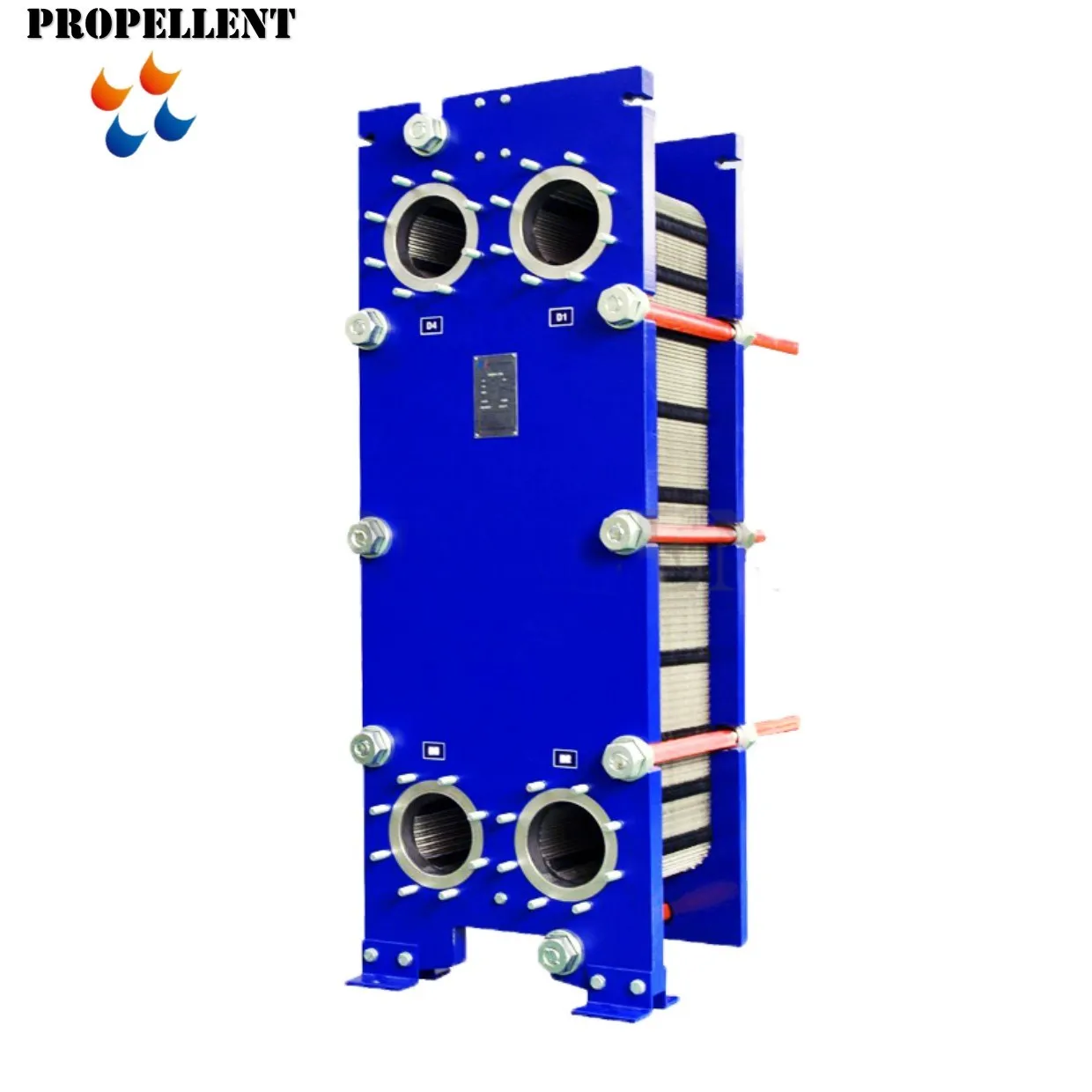 Clog-Resistant Wide Flow Plate Heat Exchanger for Metallurgical Waste Liquid with Sediment Treatment