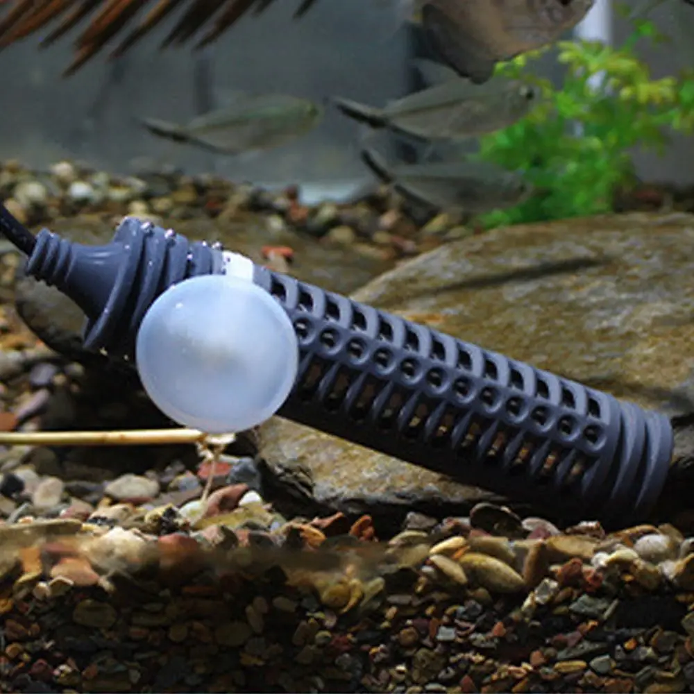 17-34 ° C Riscaldatore sommergibile per acquario Display digitale 25W-75W Termostato per acquario Controllo della temperatura regolabile Riscaldatore per acquario