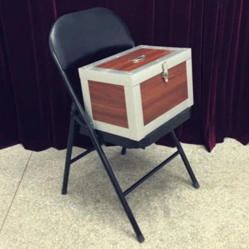 ‌ マスター予測システム（ホワイトボックス+椅子） - プロマジシャンのステージイリュージョンギミック小道具、メンタリズムマジックトリック用