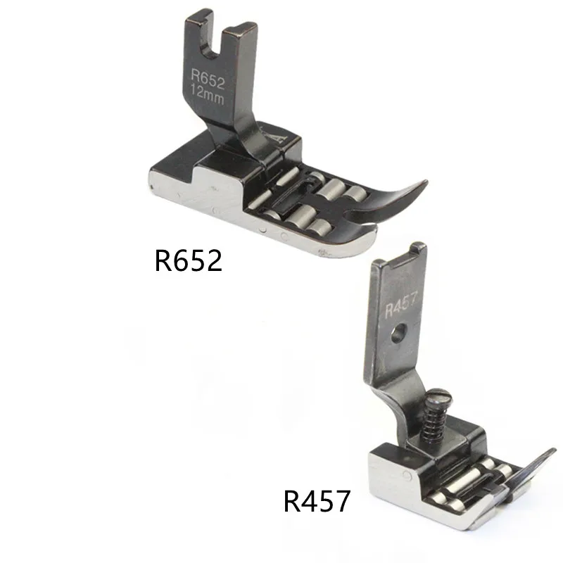 R652 R457 Roller Presser Foot for Industrial Zigzag Sewing Machine Singer 20U 457 JUKI LZ-2280 2284 Bearing Wheel Accessori