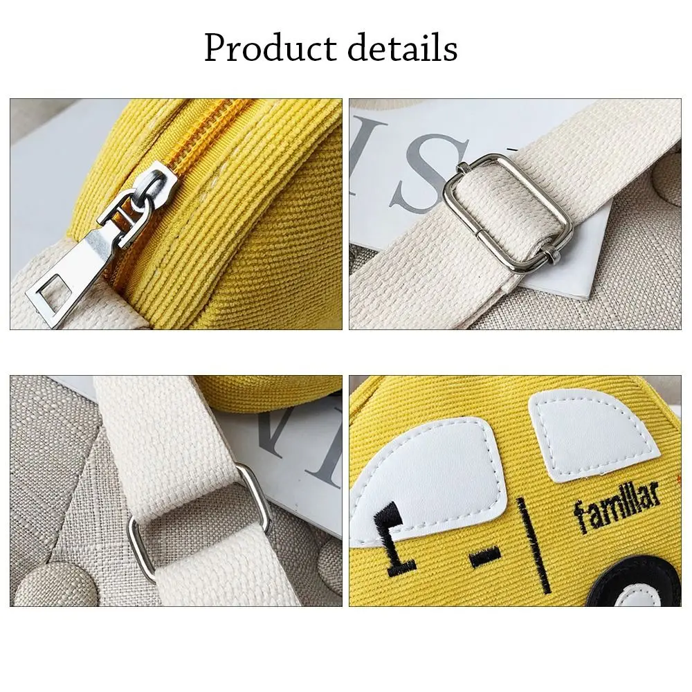 Süße 3D-Umhängetasche für Jungen und Mädchen, Schultaschen, Cartoon-Auto-Tasche, Rucksäcke