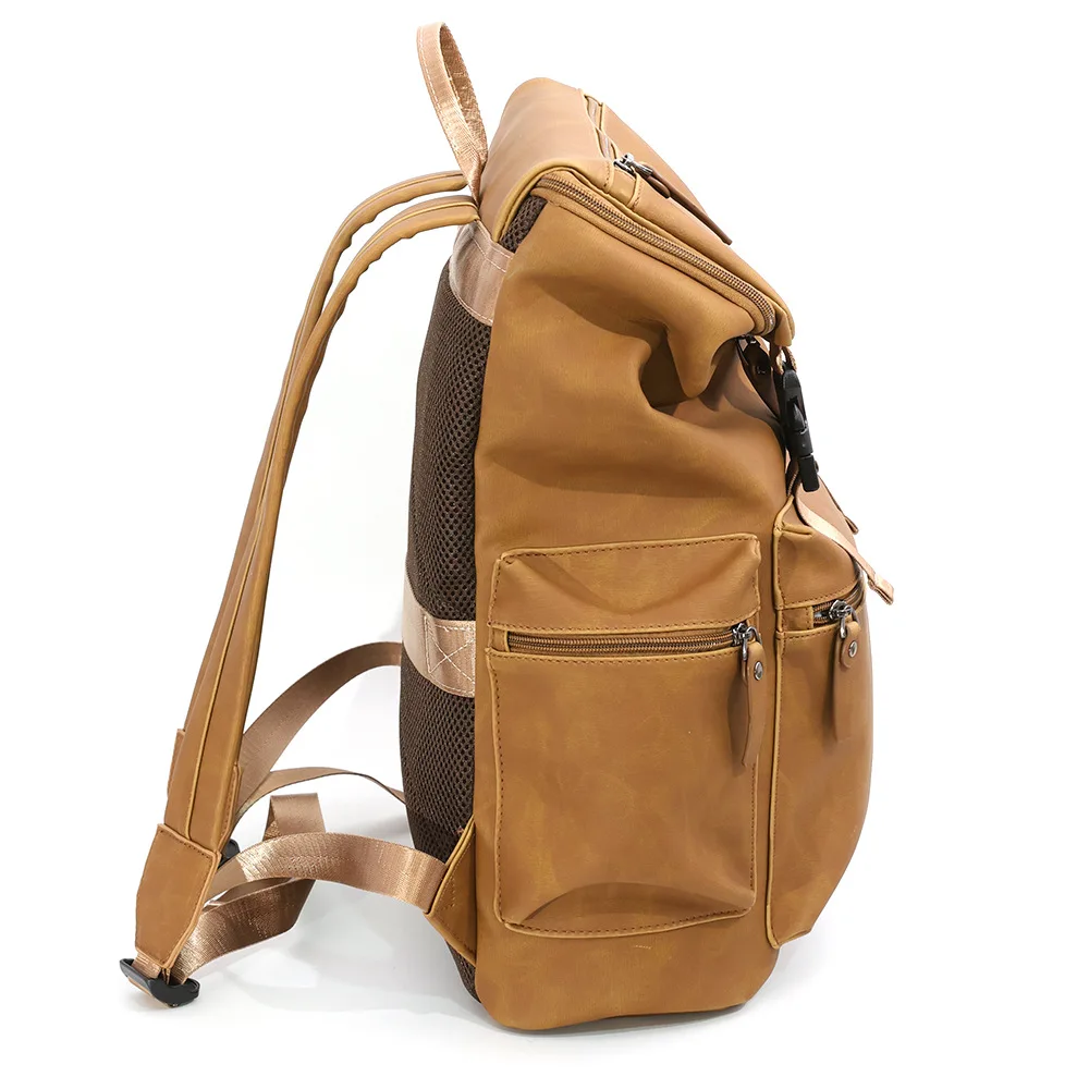 Neuer modischer Rucksack für Herren, Business-Laptoptasche, 14 Zoll, große Kapazität, Reiserucksäcke für Männer und Frauen, Tagesrucksack, Schultaschen für Studenten – Detail 13