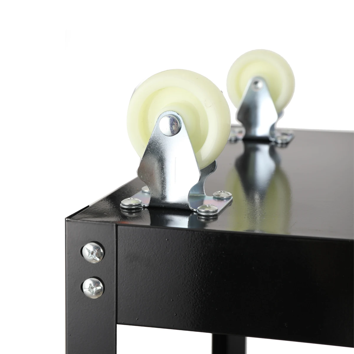 عربة دوارة من 3 طبقات مع عربة تخزين منظم للعجلات مع مقابض وعجلات قابلة للقفل منظم سلة تخزين متعدد الوظائف