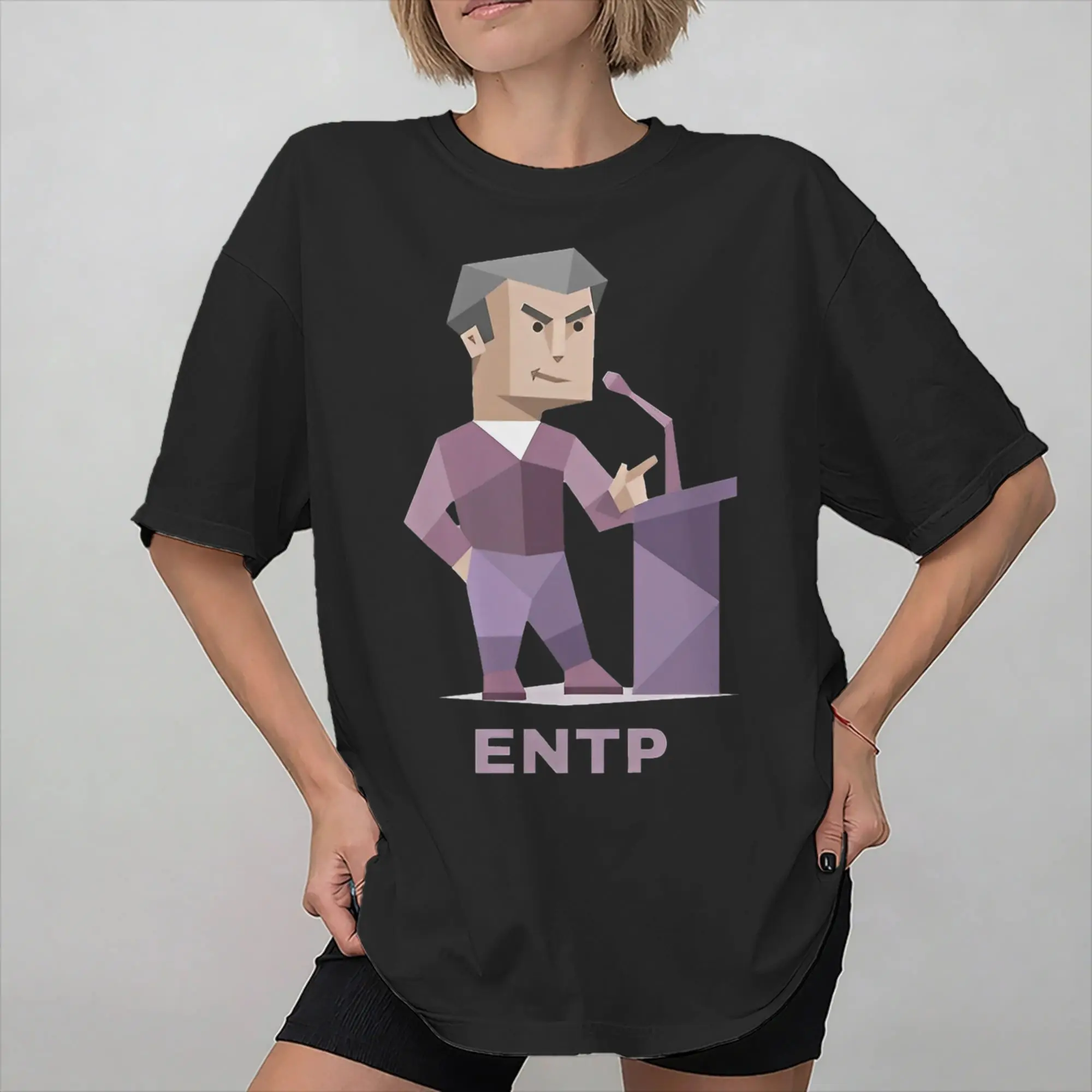 Mens Womens ENTP mbti myers-briggs peronality Shirt Cotton Graphic Printed T-Shirt MBTI 16 Personalities  Clothing Outfits