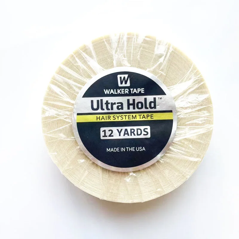 1 Roll 12 Yard Walker Ultra Hold Hair System Tape Double Sided Adhesive Tape for Toupee Wig Hair Extensions