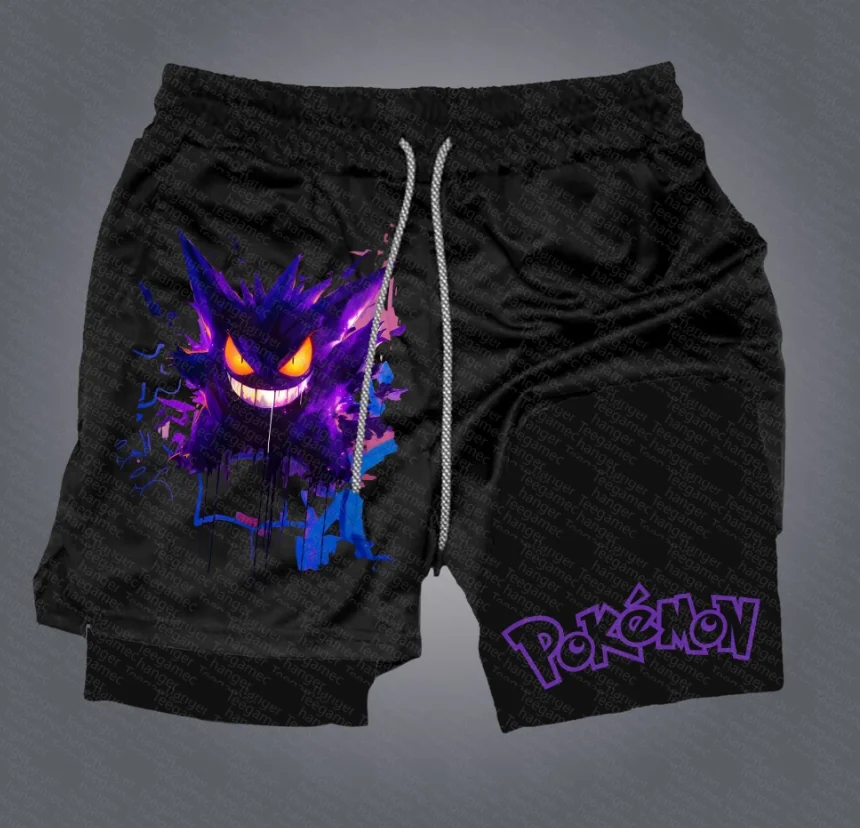 shorts-esportivos-oficiais-pokemon-anime-collaboration-shorts-unissex-estilo-kei-retro-respiravel-de-secagem-rapida-para-badminton