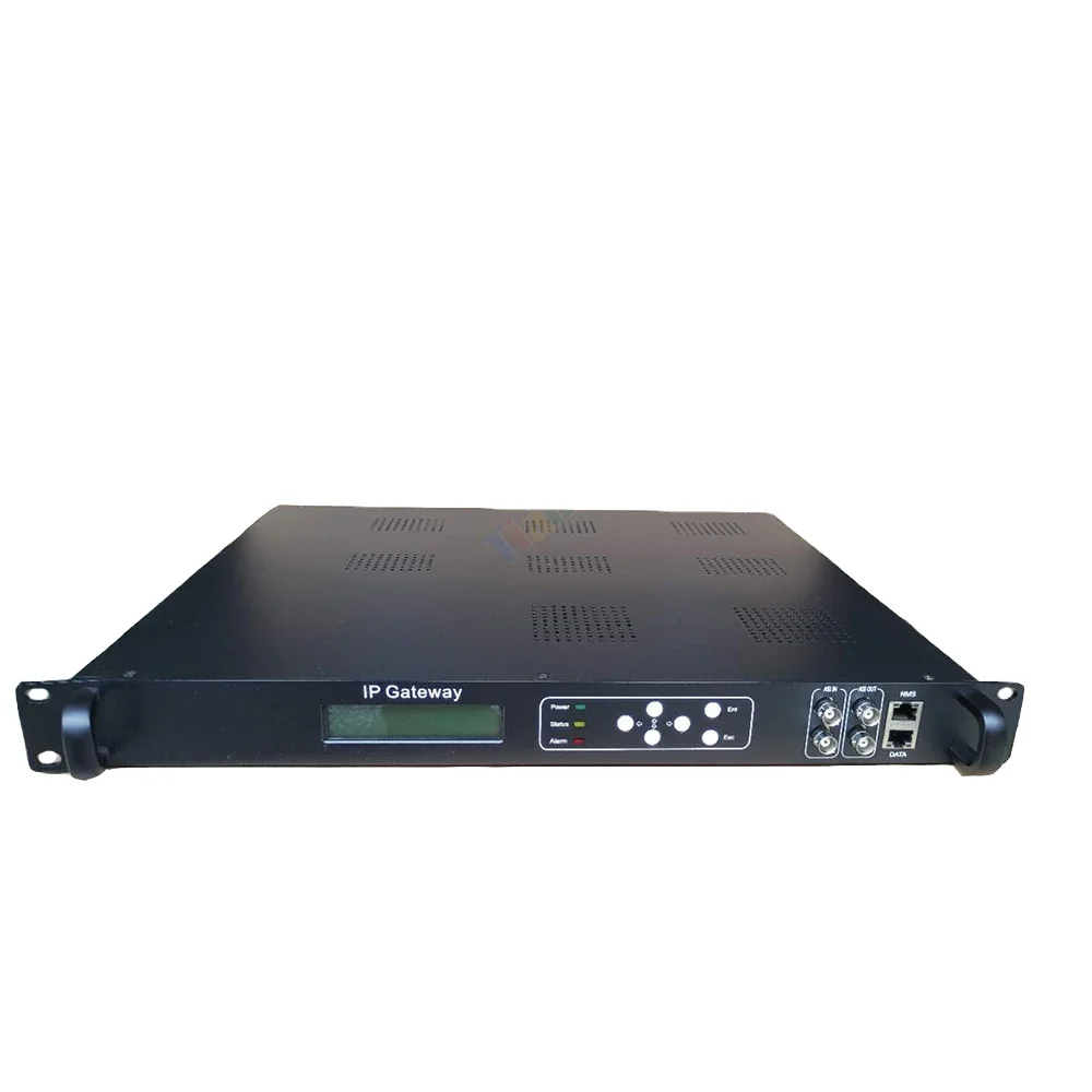 8in1 Modulator 24 Tuner to IP , ASI All-in-One DVB-S2 / DVB-T / C / ATSC / ISDB RF to IP / ASI Gateway Hotel TV system CATV