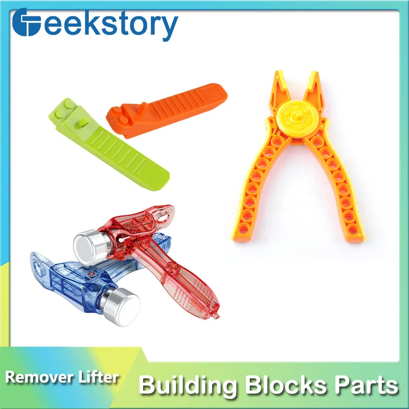 Disassembly Tools Moc Building Blocks Parts Pliers Clip Remover Tongs Hammer Tool Technology Bricks DIY Accessories