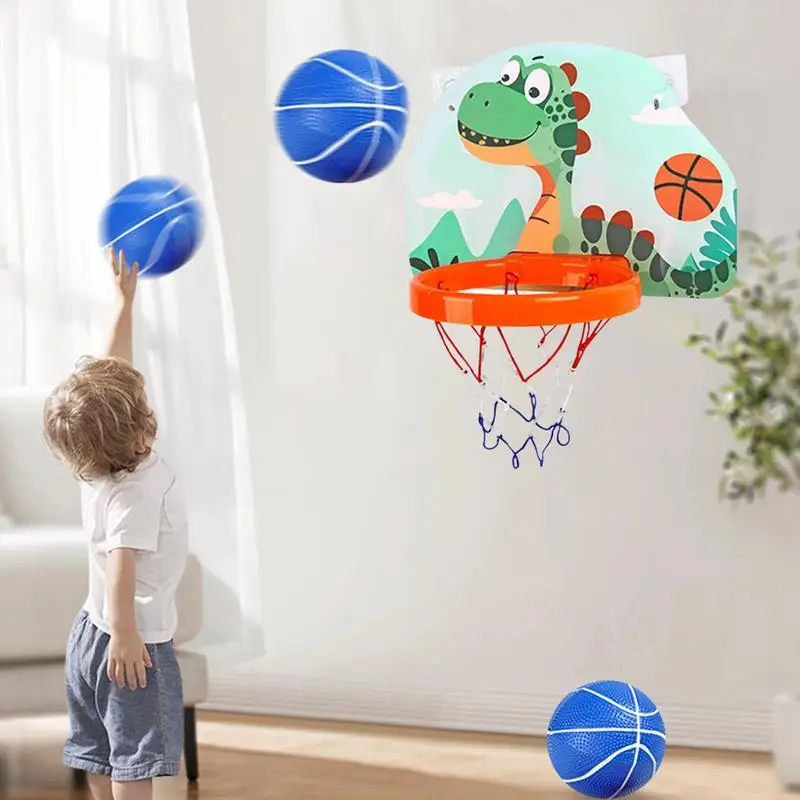 Indoor Hoop Foldable Kids Light Up Indoor Basketball Hoop Adjustable Bedroom Basketball Hoop Portable Over The Door Hoop