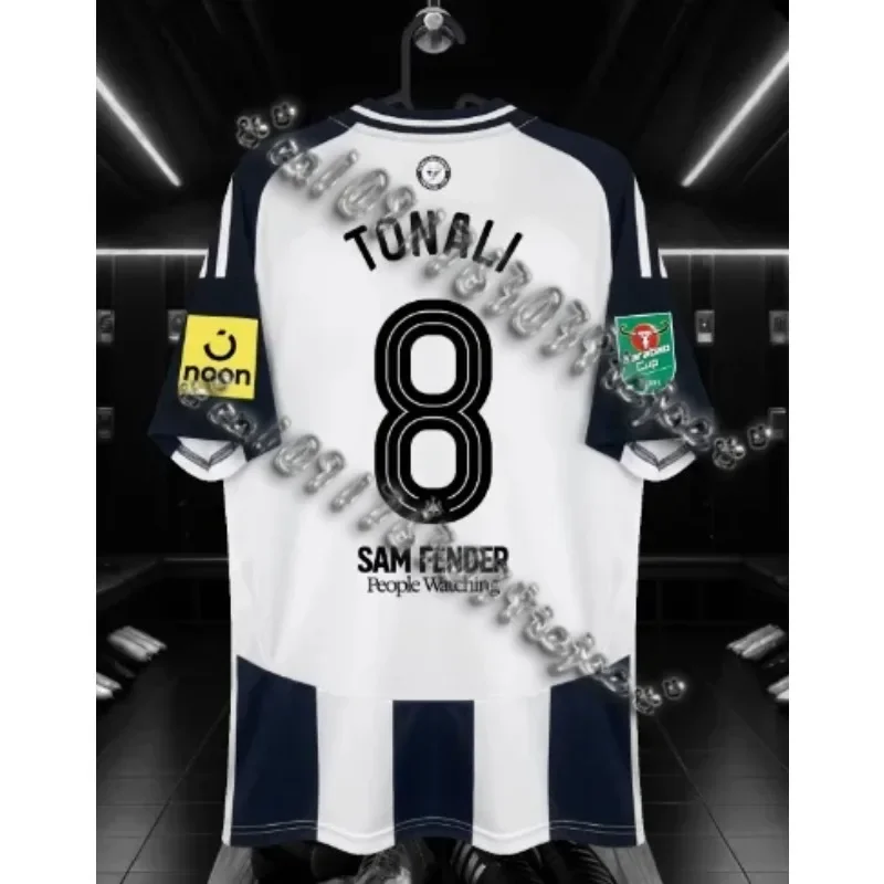 

25 Year Latest Popular Football Series Fenerbahce Home Training Uniform Men's T-shirt Summer Adult and Children's Jersey