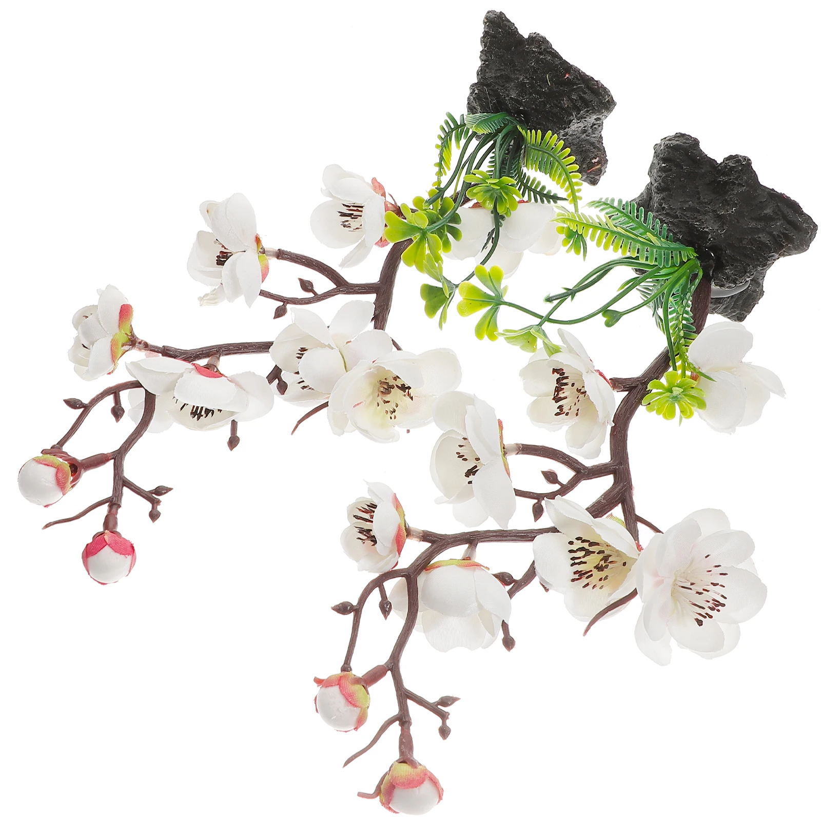 

2pcs Plum Blossom Platter Decoration for Sushi Restaurant Sashimi Plate Flower Ornament Japanese Cold Dish Tabletop Adornment