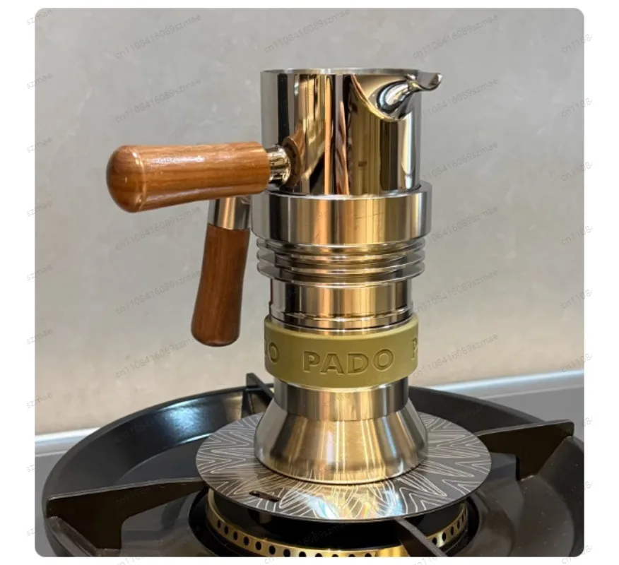 

Domestic 9Bar Italian Coffee Pot No Plug Italian Espresso & Latte Extraction, Perfect for Home Brewing High-Quality Coffee Maker