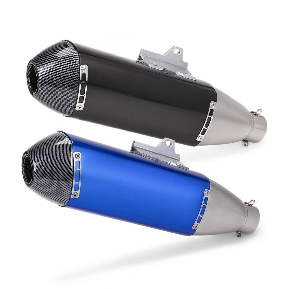 Length 480mm Motorcycle FMF 4T Exhaust Muffler Pipe Escape Moto Inlet 51mm Universal with DB Killer tubos de escape motos view 3