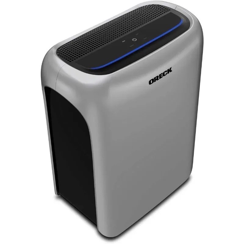 Oreck Air Response Air Purifier, HEPA and Carbon Filtration For Home, Quiet, Large, Silver, WK16002
