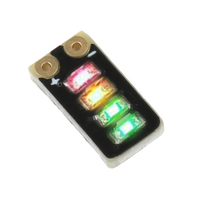 3.7V-4.2V 4-Channel Battery Metering Module High Precision 1S Li-ion/LiPo Battery Tester 3-Color LED Indicator Compact Design