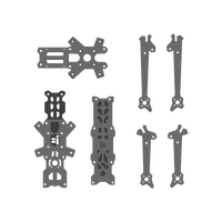 iFlight Nazgul Evoque F4 F4X/F4D FPV Replacement Part for side Panels/middle plate/top plate/bottom plate/arm/screw pack/3D TPU