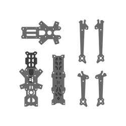 iFlight Nazgul Evoque F4 F4X/F4D FPV Replacement Part for side Panels/middle plate/top plate/bottom plate/arm/screw pack/3D TPU