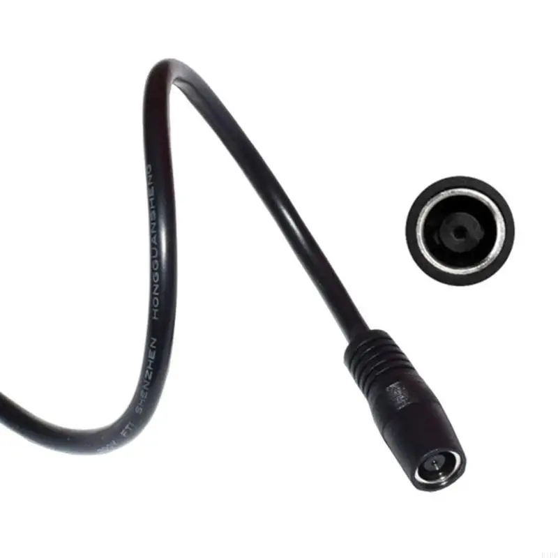 E1PF 16AWG Power Cord Line 7.9mmx0.9mm Female Connector to Open End Adapter Cable Support 144W for Outdoor Power Solution